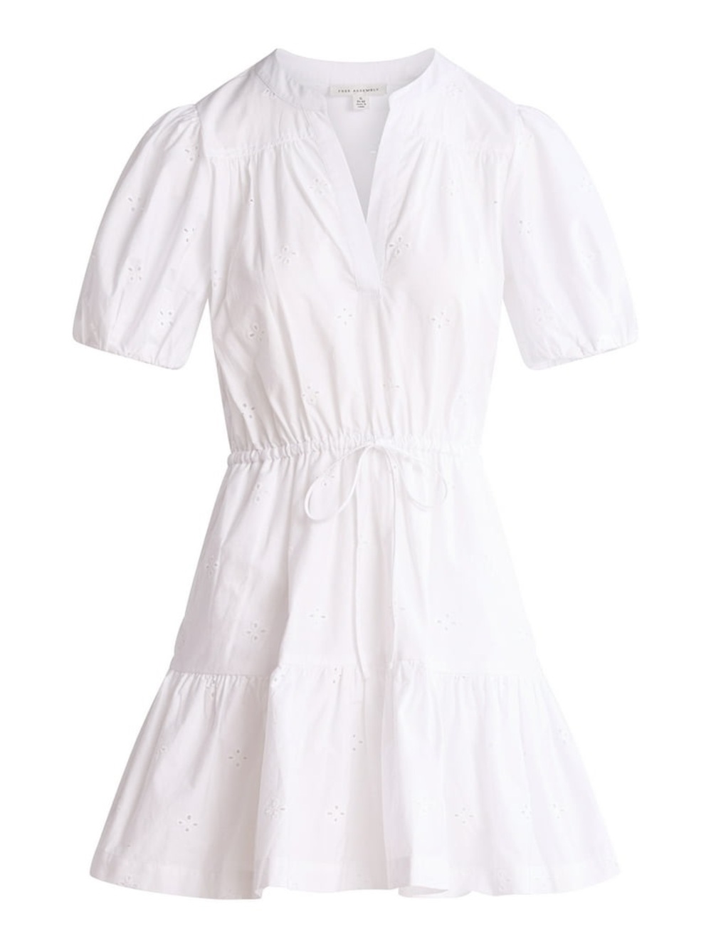 Free Assembly Women's and Women's Plus Cotton Eyelet - Picture 4 of 15